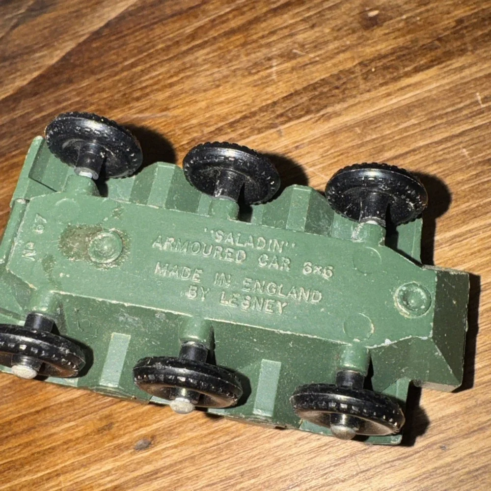 Vintage Lesney Matchbox No. 67 Saladin 6 x 6 Armoured Car Made in England